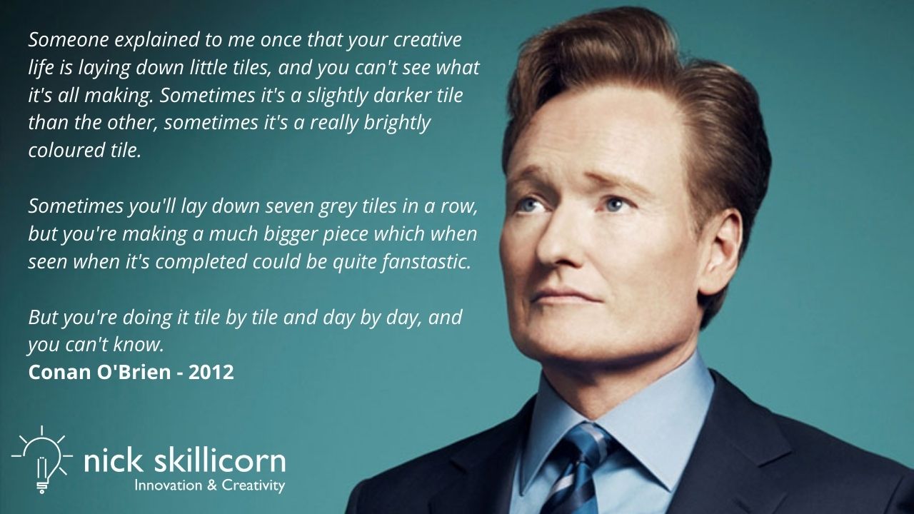 Conan O'Brien on creativity