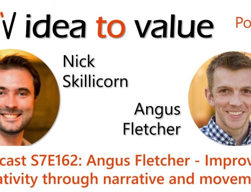 Podcast S7E162: Angus Fletcher – Improving creativity through narrative and movement