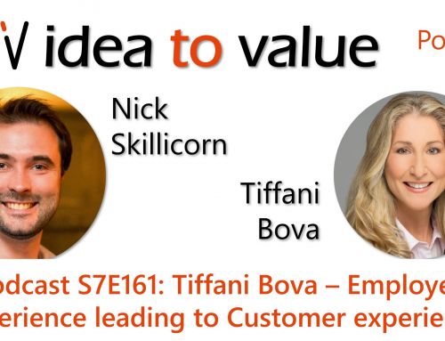 Podcast S7E161: Tiffani Bova – Employee Experience leading to Customer Experience